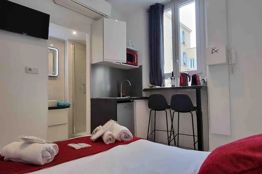 Sweet Home Marceau 6 Studios Hyper Centre Proche De La Mer Et Du Palais Cannes 0*,